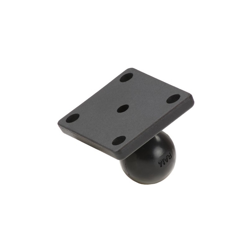 Adaptateur rectangulaire avec broche de 1" pour RAM Mounts