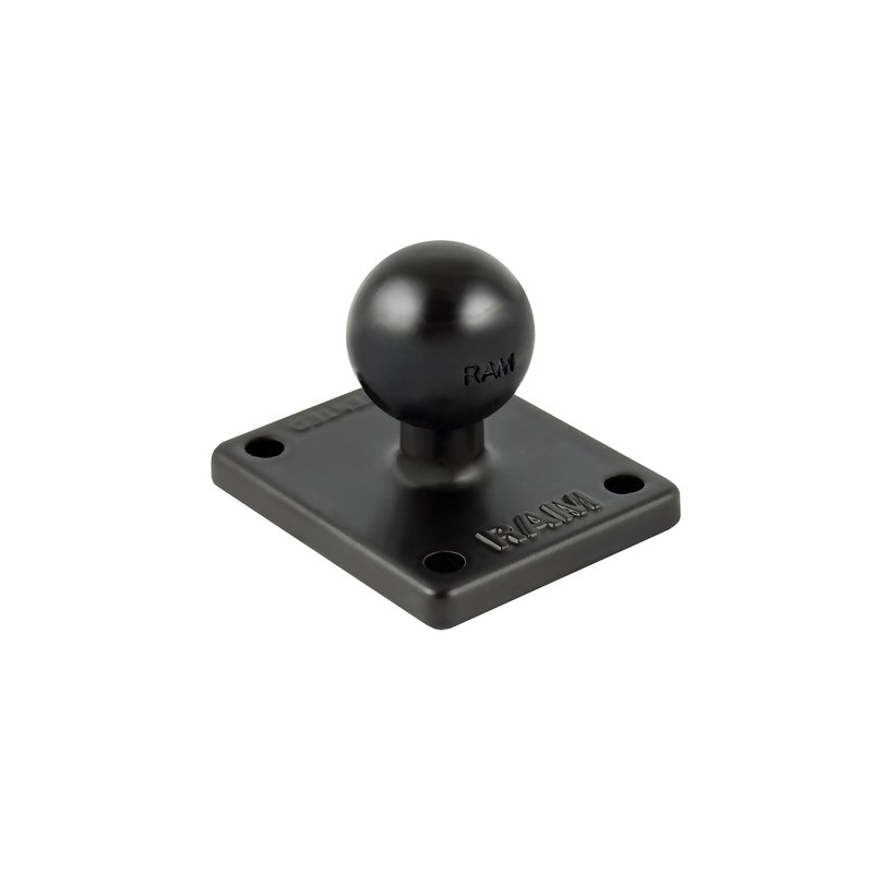 Adaptateur rectangulaire avec broche de 1" pour RAM Mounts