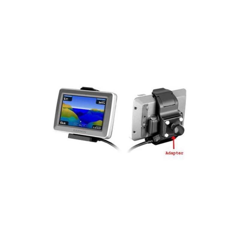 Adaptateur rectangulaire avec broche de 1" pour RAM Mounts