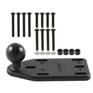 Supports RAM pour réservoir de liquide de frein de moto avec goupille 1" sur le côté