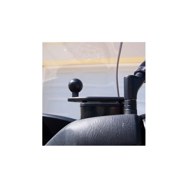 Supports RAM pour réservoir de liquide de frein de moto avec goupille 1" sur le côté