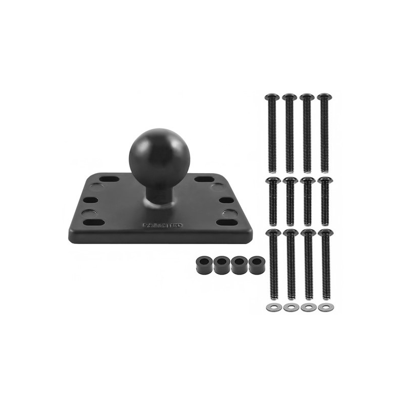 RAM Supports pour réservoir de liquide de frein de moto avec goupille 1" au centre