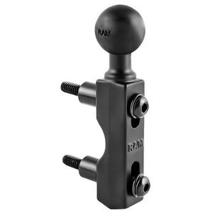 RAM Mounts with 1" pin for motorcycle brake/clutch lever sleeve