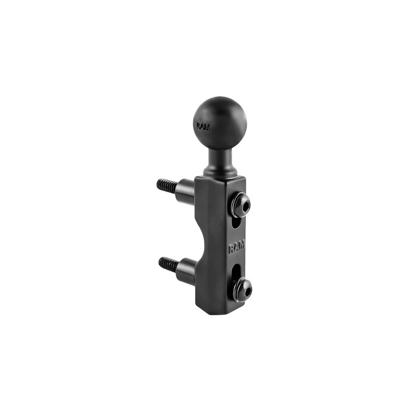 RAM Mounts with 1" pin for motorcycle brake/clutch lever sleeve