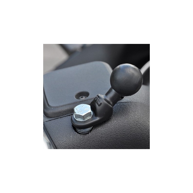 Supports RAM avec axe 1" pour rétroviseurs d'un diamètre inférieur ou égal à 9 mm