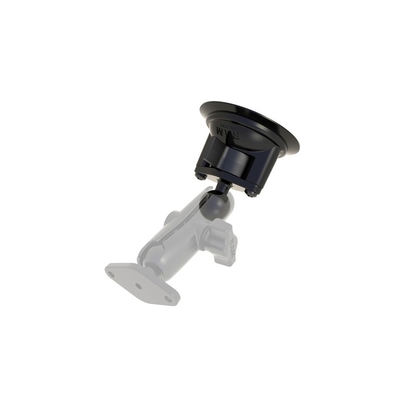 Supports RAM à ventouse de haute qualité avec tige à bille de 1".