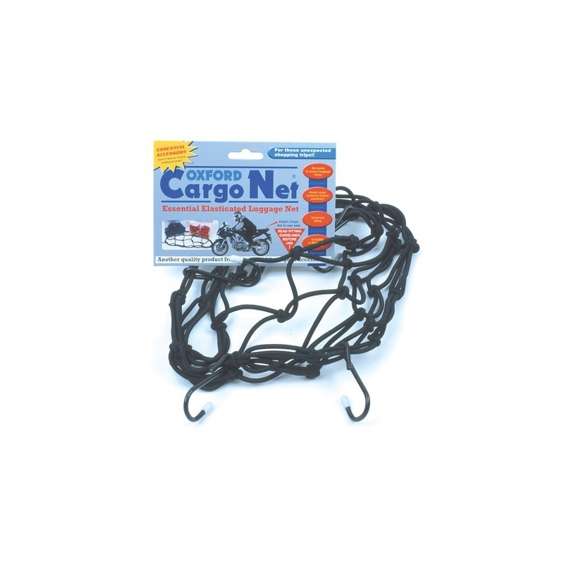Filet à bagages flexible pour motos Oxford 30x30 cm