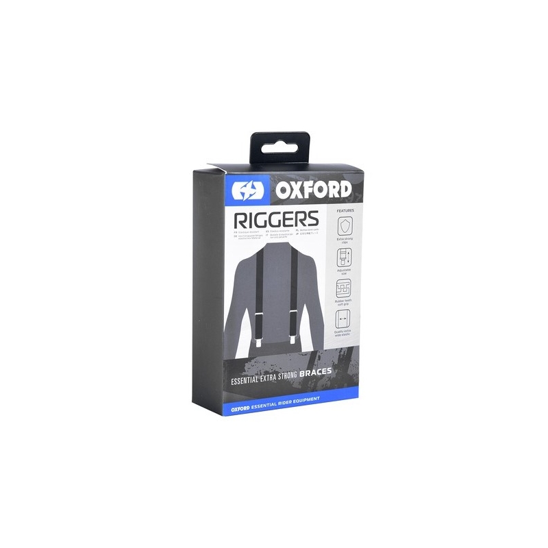 Bretelles Oxford noires