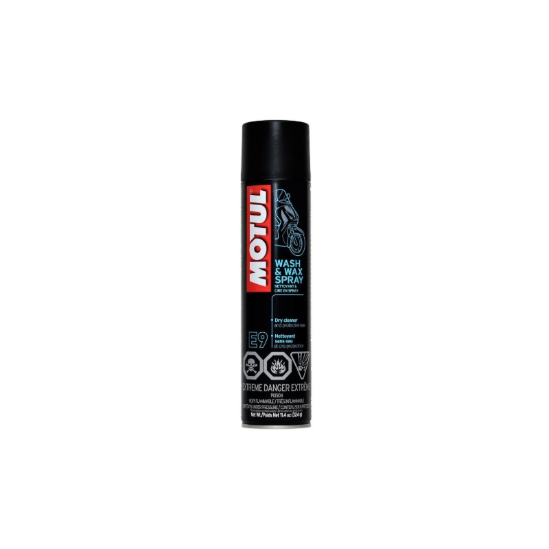 Motul E9 Wash Wax Plastic Spray