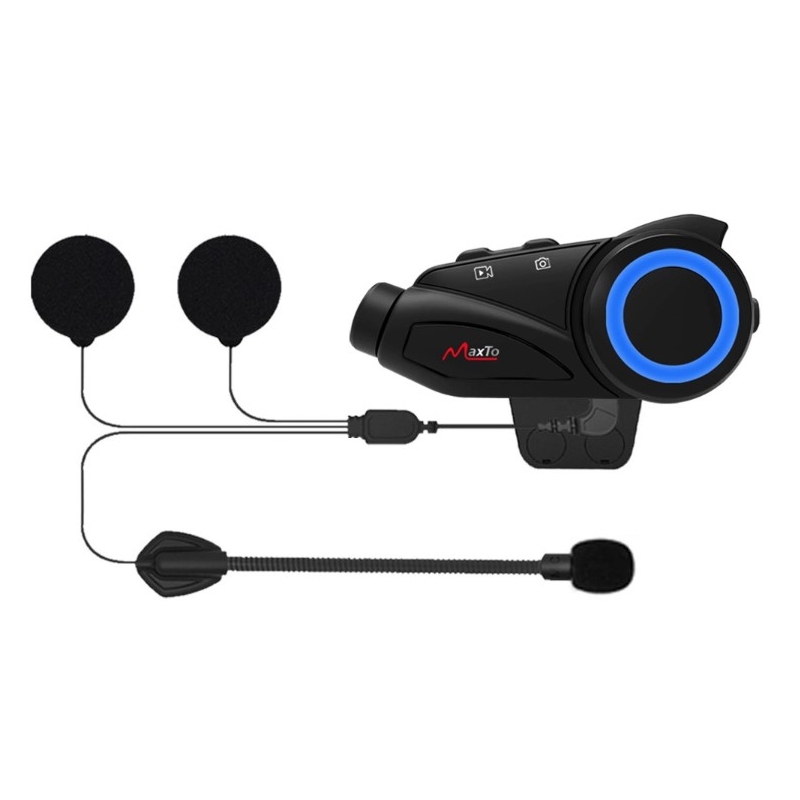 Interphone Bluetooth MaxTo M3 avec caméra FULL HD SONY