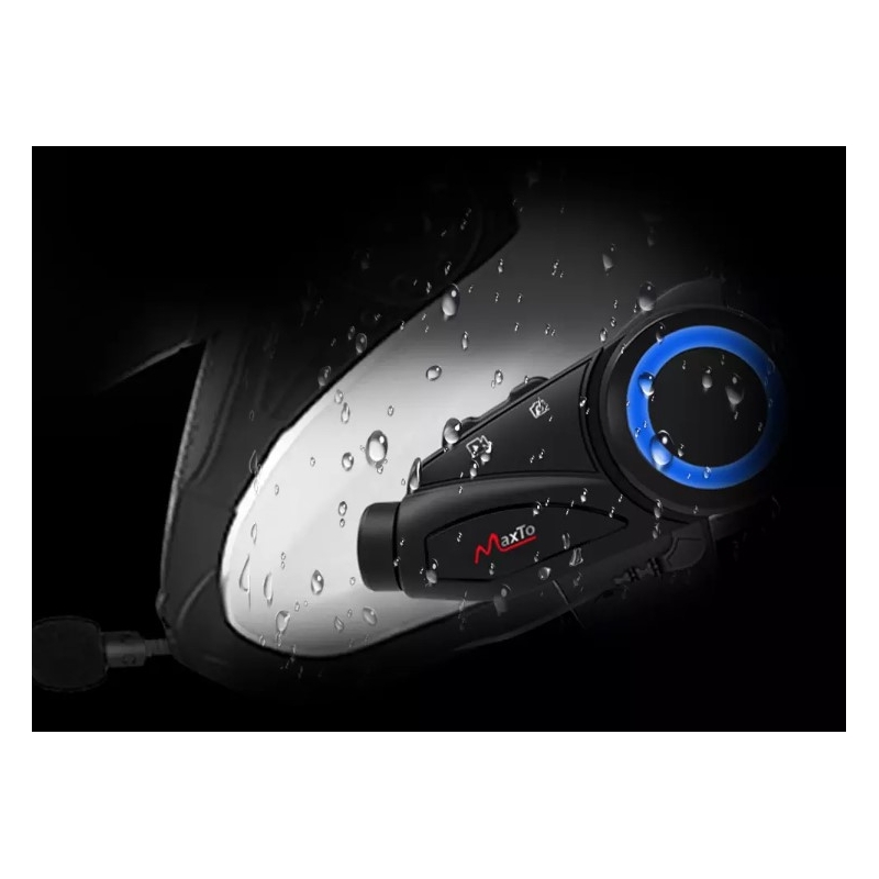Interphone Bluetooth MaxTo M3 avec caméra FULL HD SONY