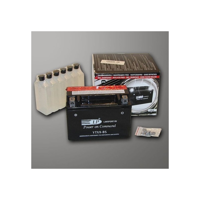 Baterie bezúdržbová Landport YTX9-BS, 12V 8Ah