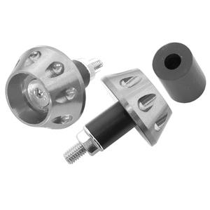 Embouts de guidon Vicma - argent