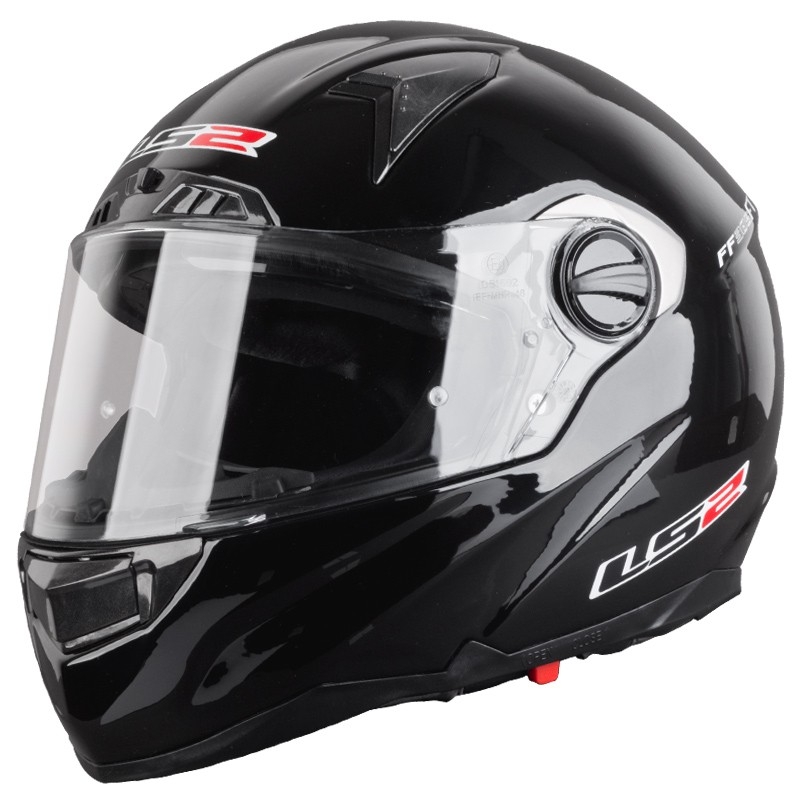 Přilba na motorku LS2 FF396 FT2 černá lesklá výprodej