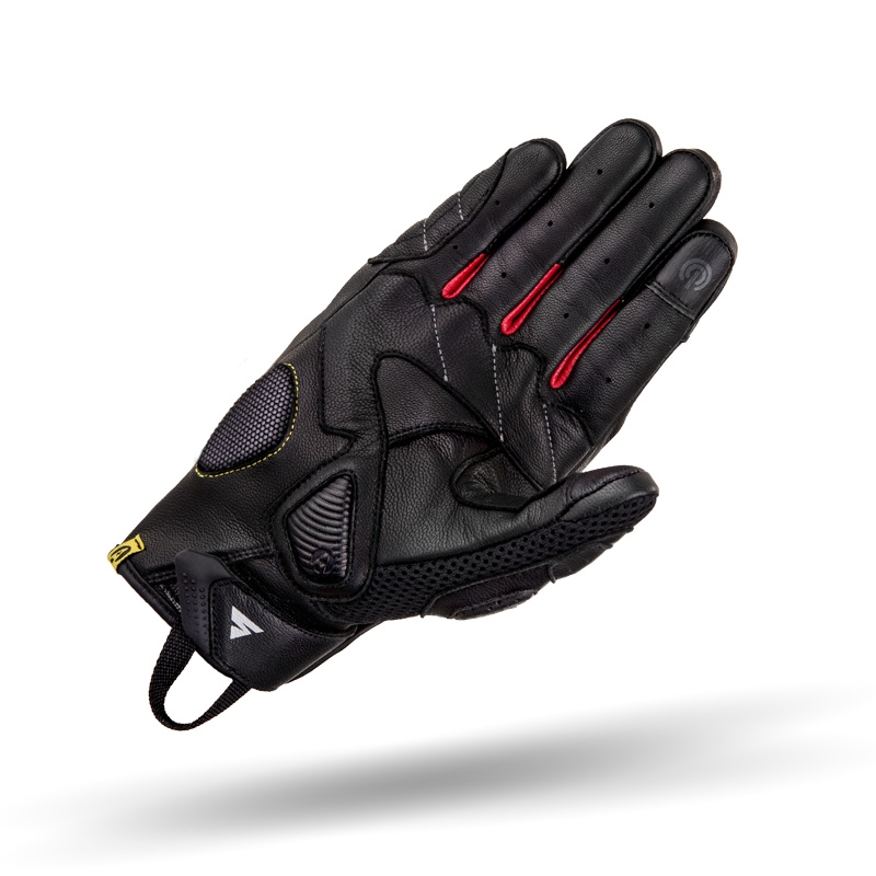 Gants moto Shima Rush noir-rouge