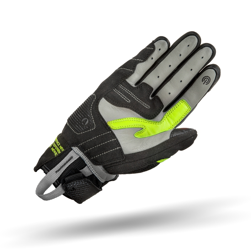 Gants moto Shima X-Breeze 2 noir-jaune fluo