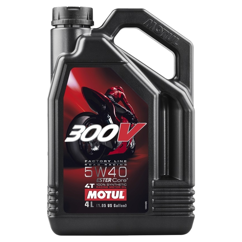 Huile Motul 300V 4T FL Road Racing 5W40 4 l