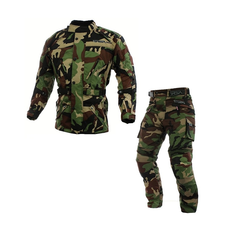 Combinaison moto homme RSA Mask - 2 pièces soldes