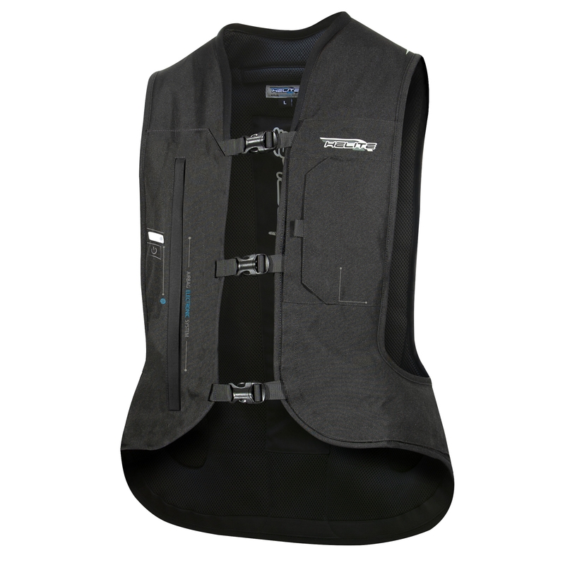 Gilet airbag électronique HELITE e-Turtle noir
