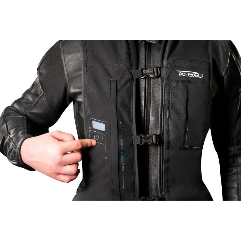Gilet airbag électronique HELITE e-Turtle noir