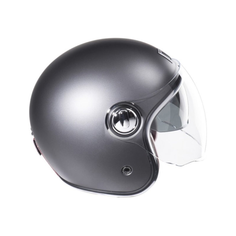 Casque ouvert NOX PREMIUM Heritage argent mat