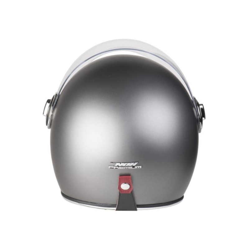 Casque ouvert NOX PREMIUM Heritage argent mat