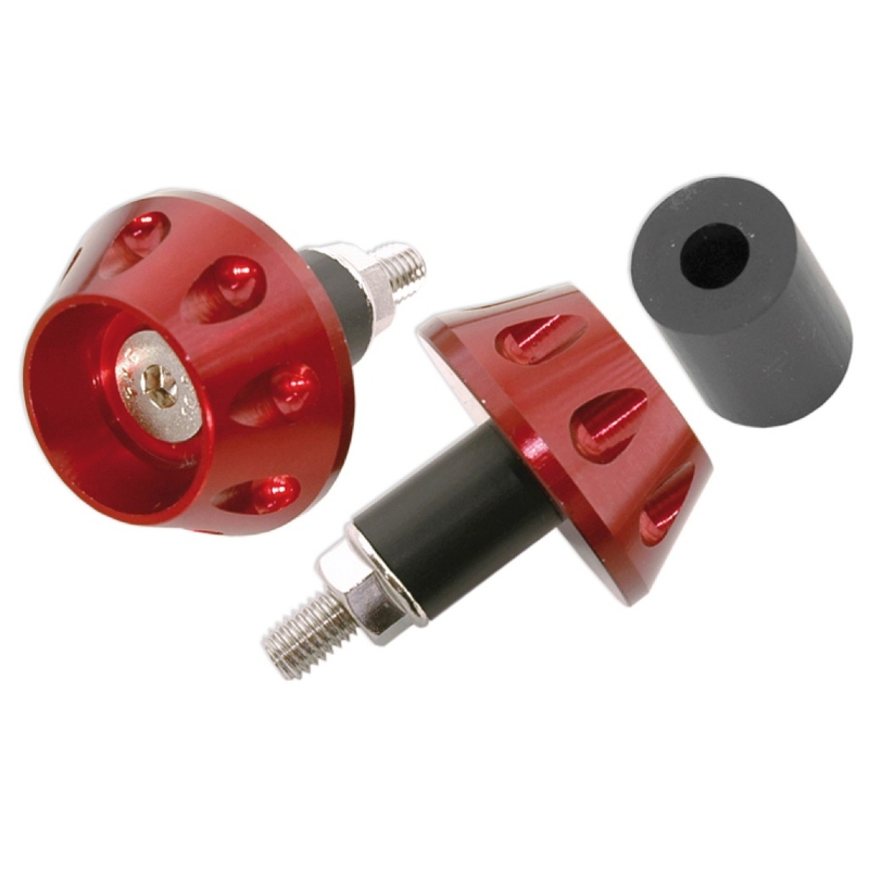Embouts de guidon Vicma - rouge