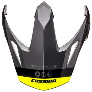 Cassida Tour 1.1 Visière de casque Spectre noir-gris-jaune fluo