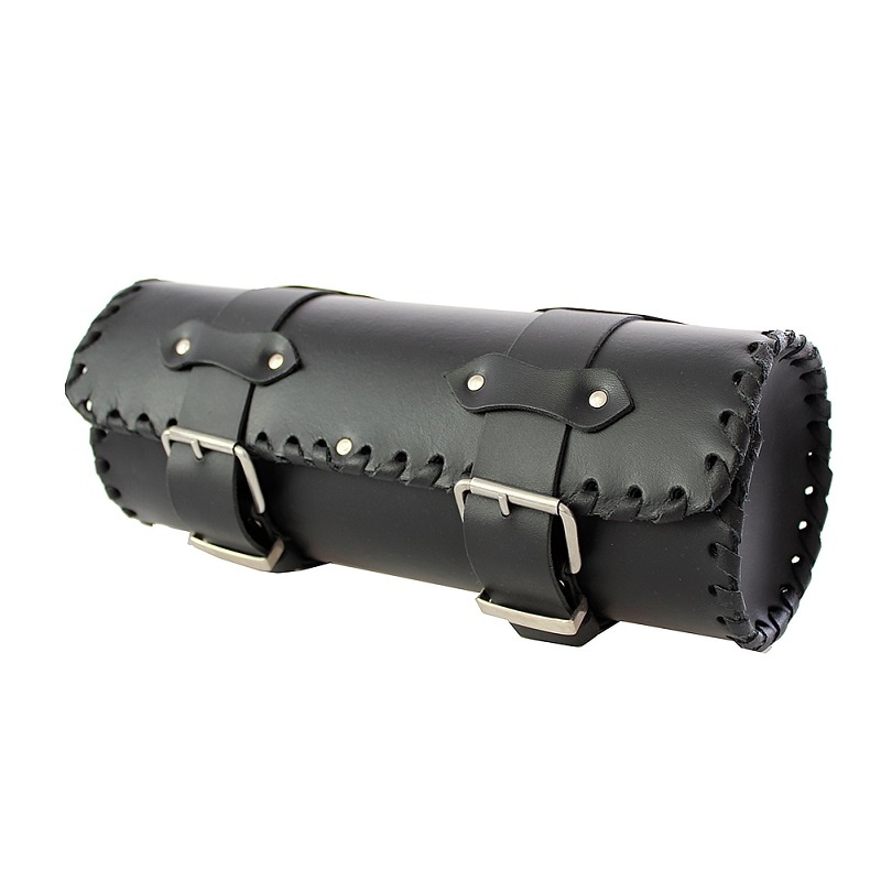 Roulettes en cuir pour moto Chopper/Custom RSA-4A