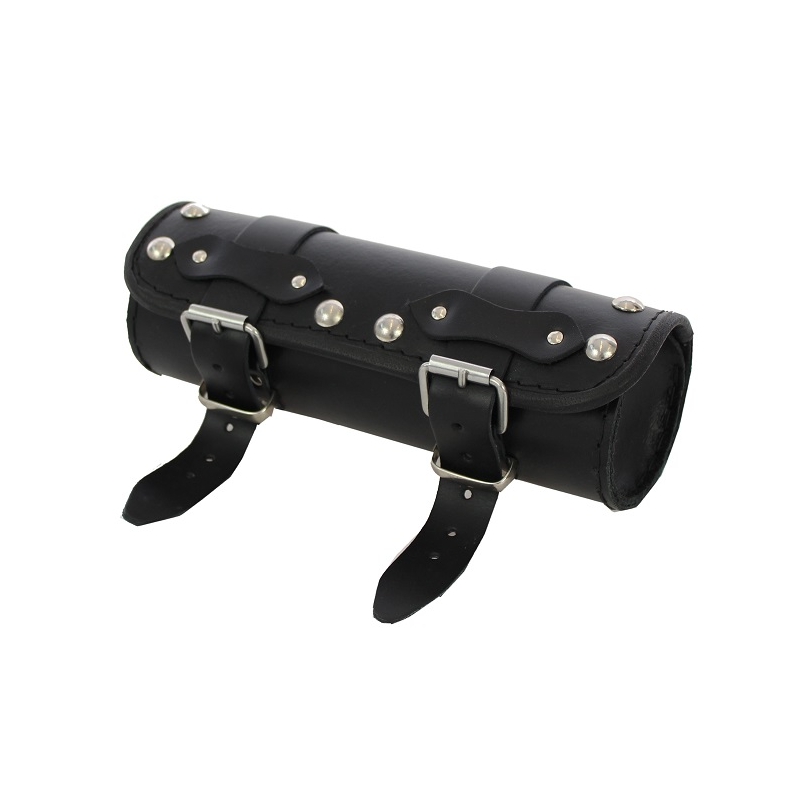 Roulettes en cuir pour moto Chopper/Custom RSA-5B