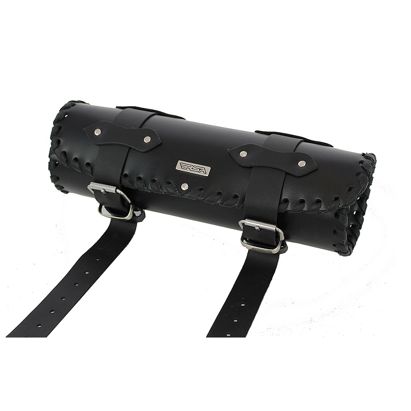 Roulettes en cuir pour moto Chopper/Custom RSA-7A
