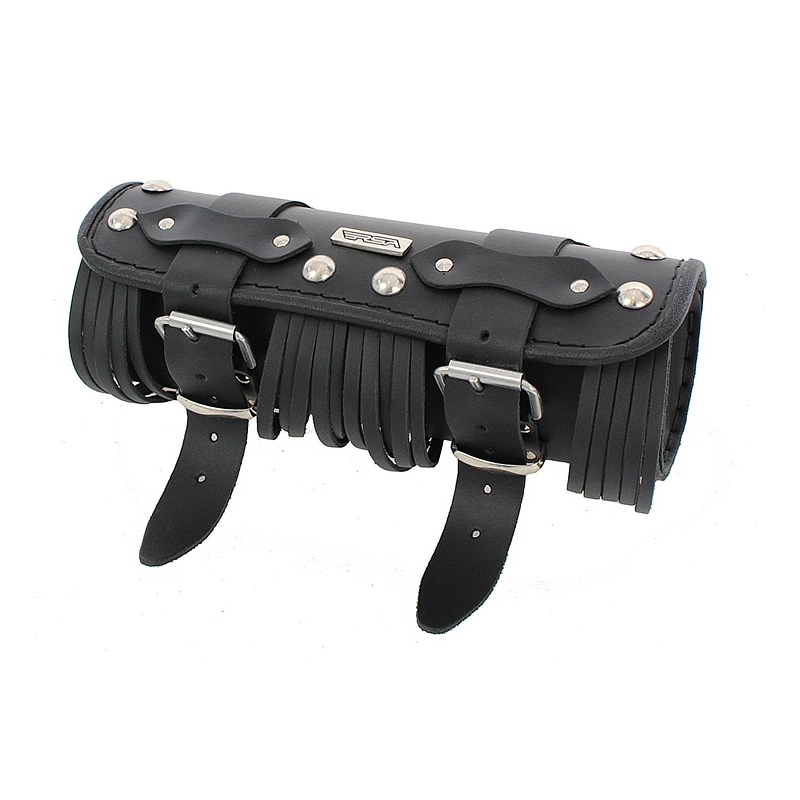 Roulettes en cuir pour moto Chopper/Custom RSA-5C