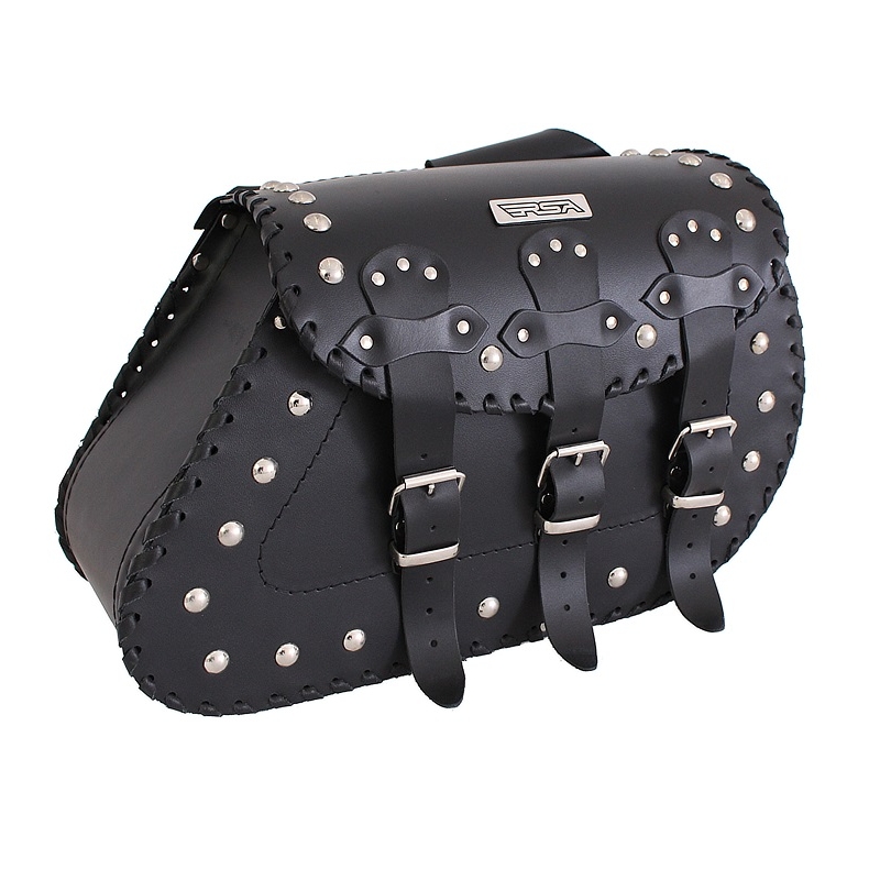 Chopper RSA-16D sacoches en cuir pour motos