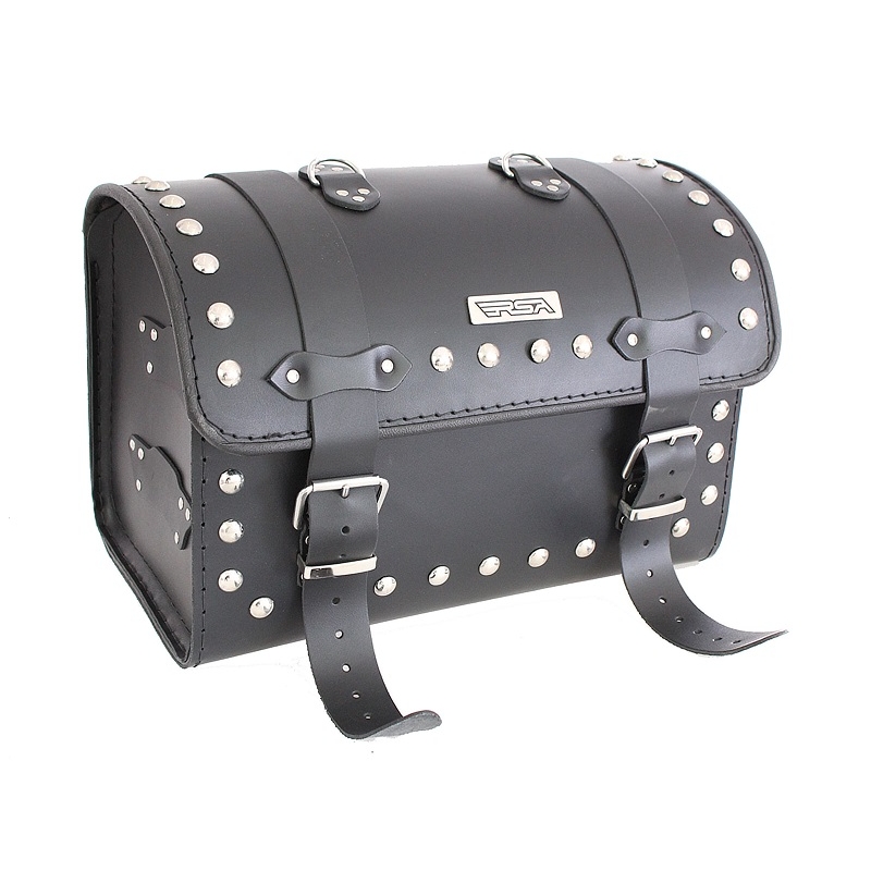 Mallette de moto en cuir Chopper RSA-1B