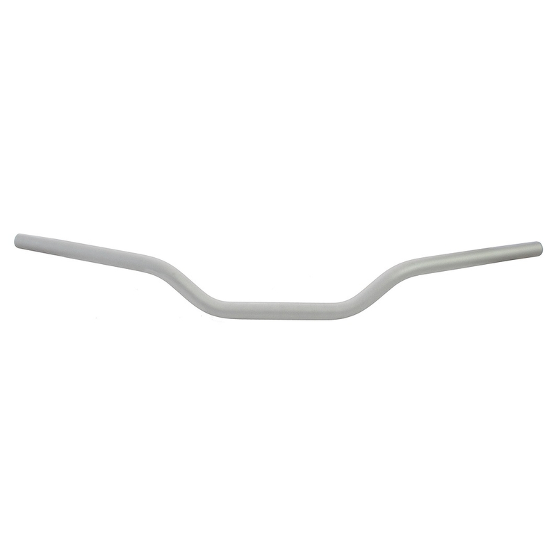 Guidon Moto street Vicma argent