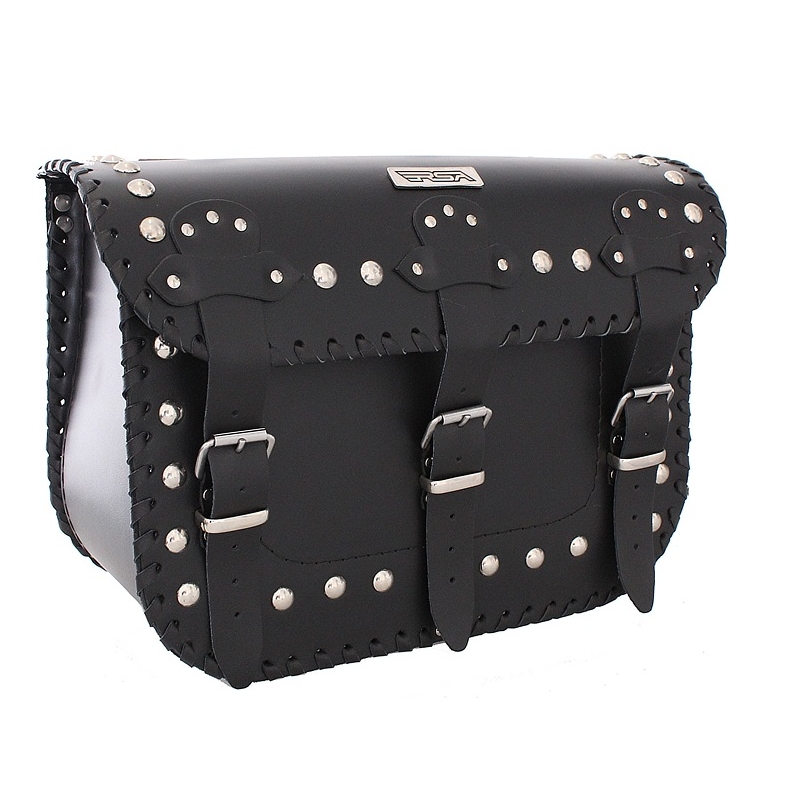 Chopper RSA-1D sacoches en cuir pour motos