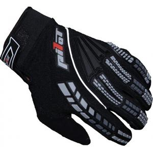 Gants moto MX Pilot noir