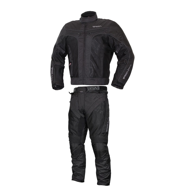Combinaison de moto à trois couches pour hommes RSA breeze - 2 pièces soldes